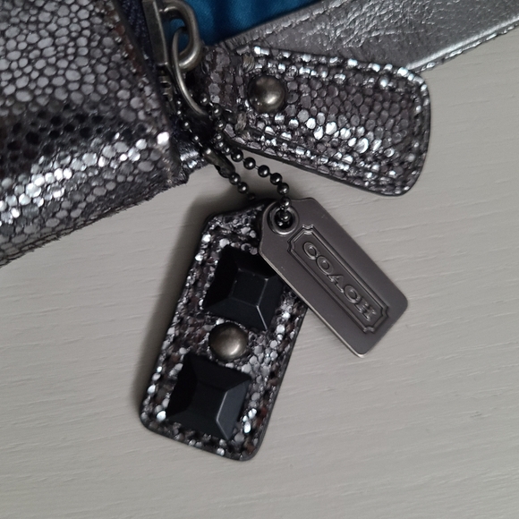 COACH Kristin Clutch Studded Limited Edition Metallic - Great for Prom!